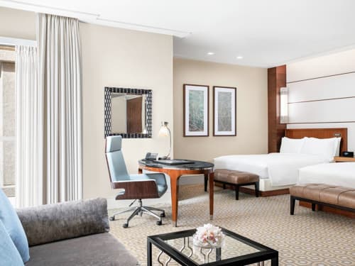 Two Queen Bed Executive Partial Haram View