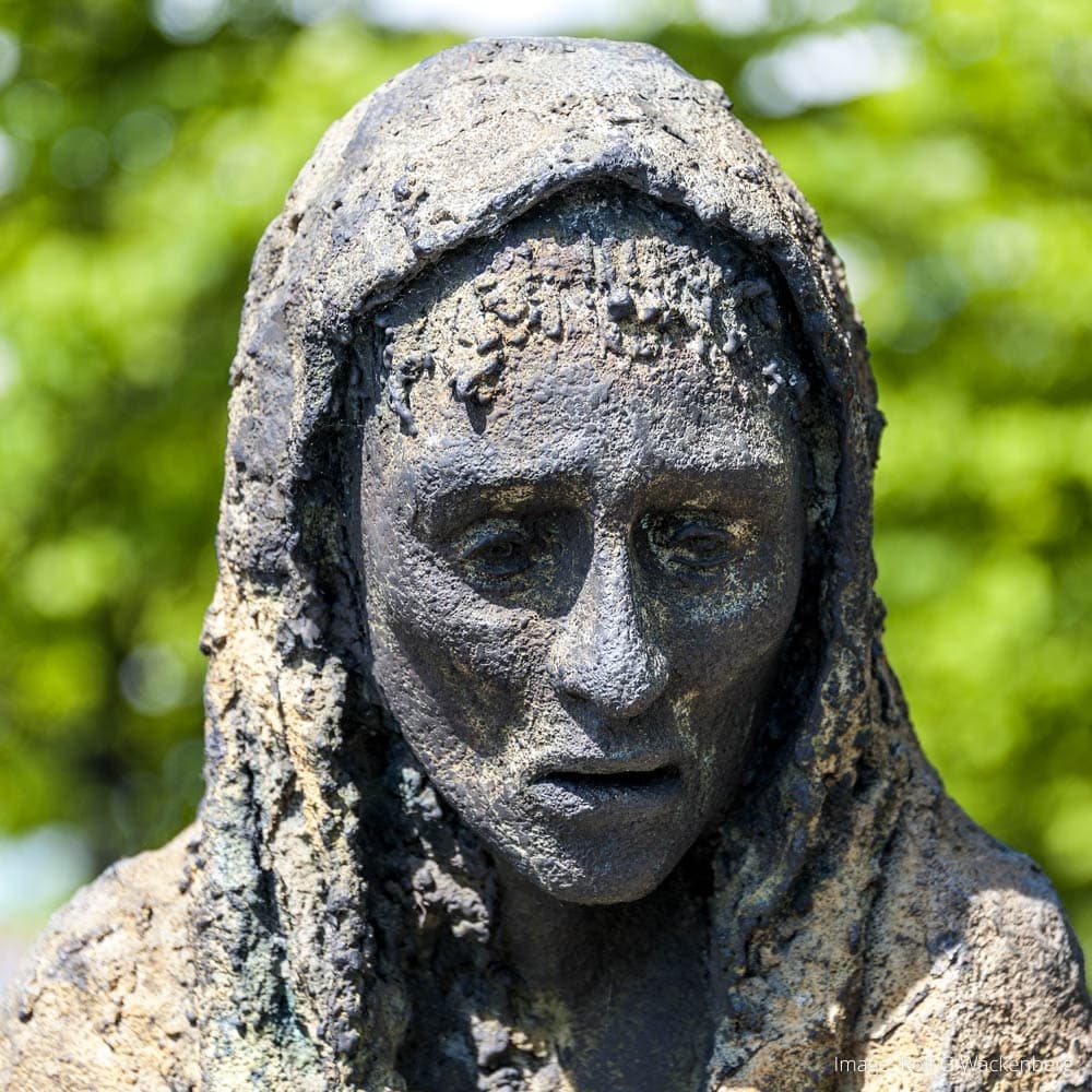The Famine Sculptures — Dublin, Republic of Ireland, Western Europe