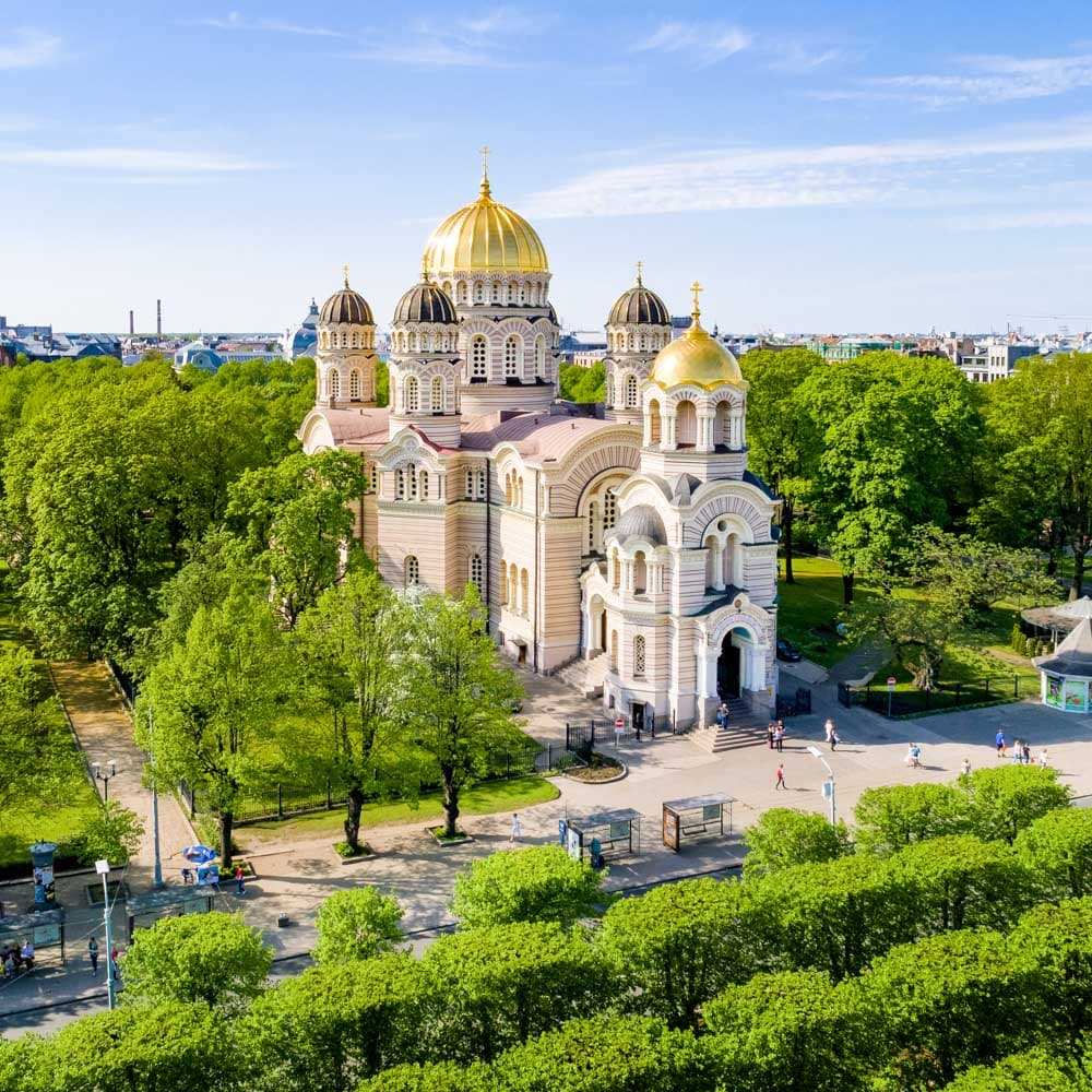 Nativity of Christ Cathedral — Riga, Latvia, Eastern Europe