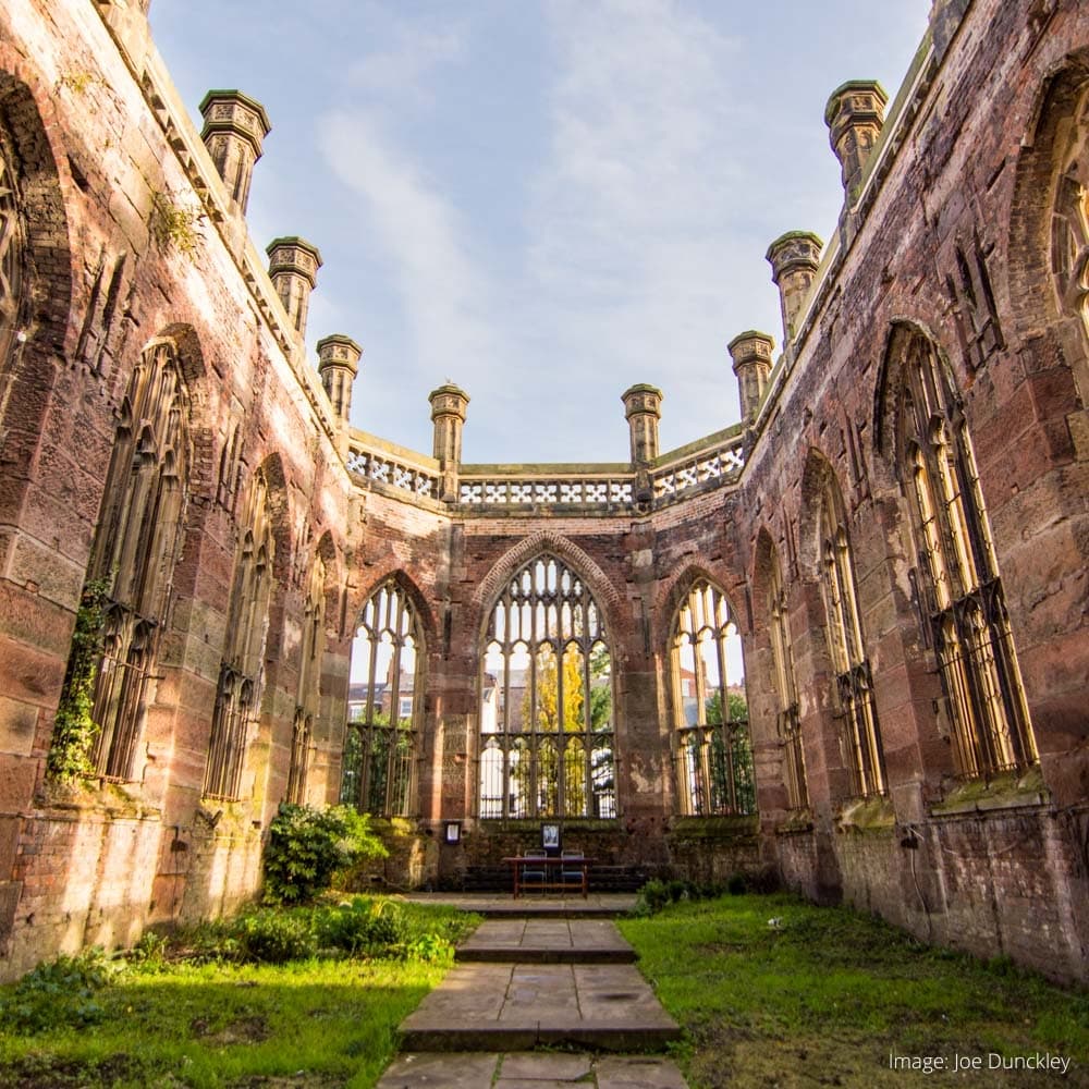 St Luke's Bombed Out Church — Liverpool, England, United Kingdom