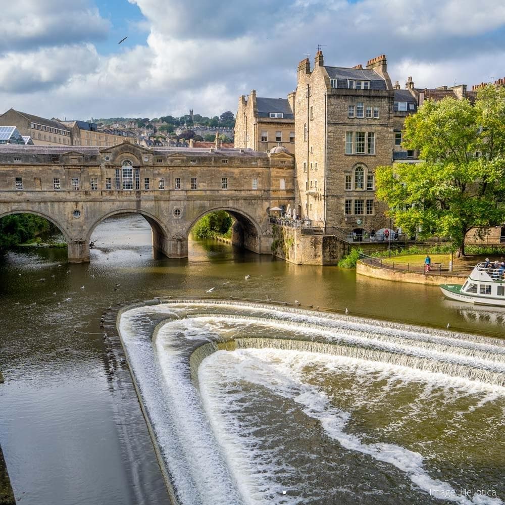 Pulteney Bridge — Bath, England, United Kingdom