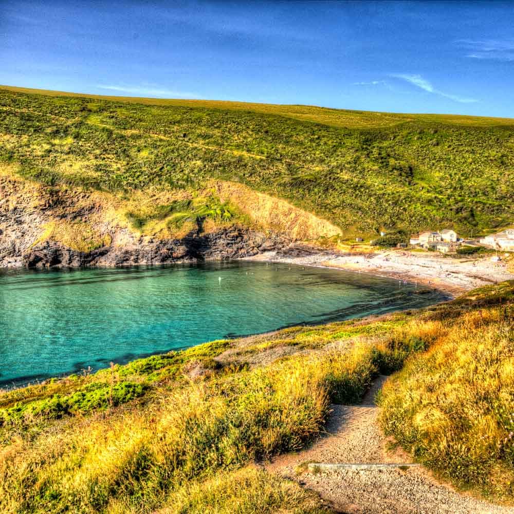 Crackington Haven Beach — Cornwall, England, United Kingdom