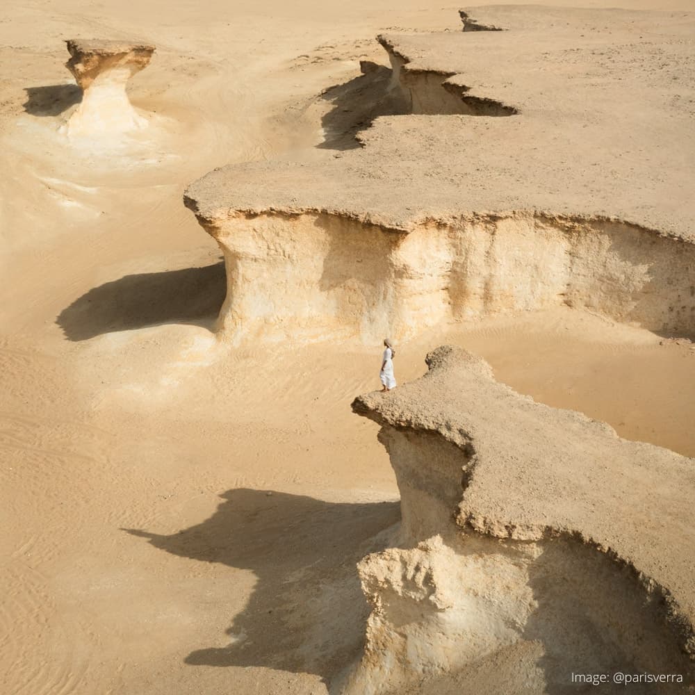 Zekreet Rock Formation — Qatar, Middle East