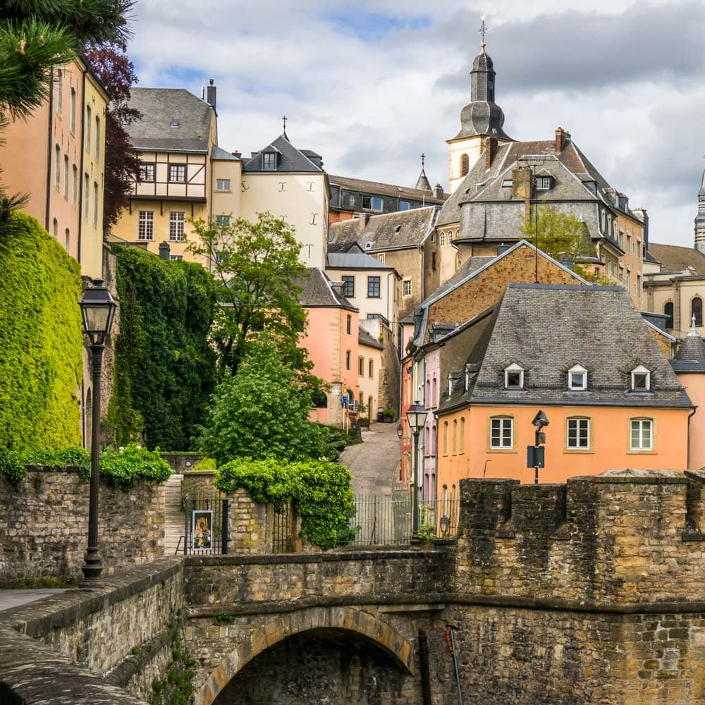 Le Chemin de la Corniche — Luxembourg, Western Europe