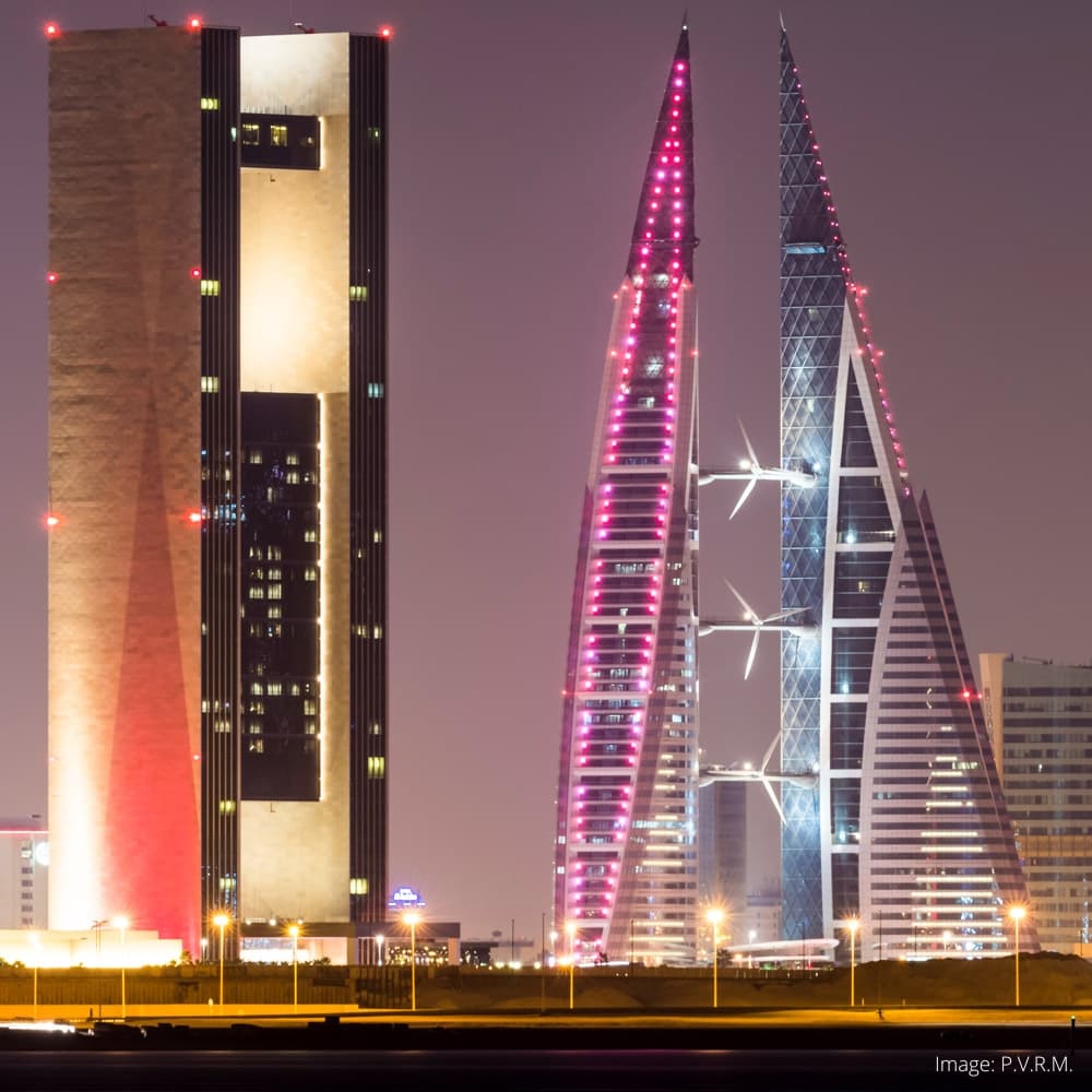 Manama Skyline — Bahrain, Middle East