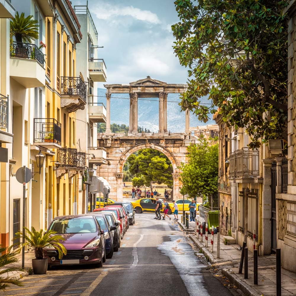 Hadrian's Arch — Athens, Greece, Western Europe