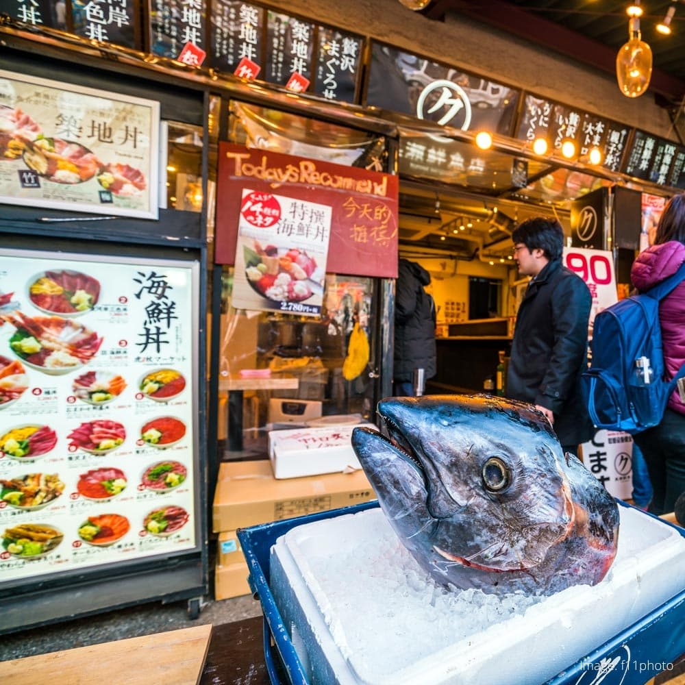Tsukiji Outer Market — Tokyo, Japan, Asia