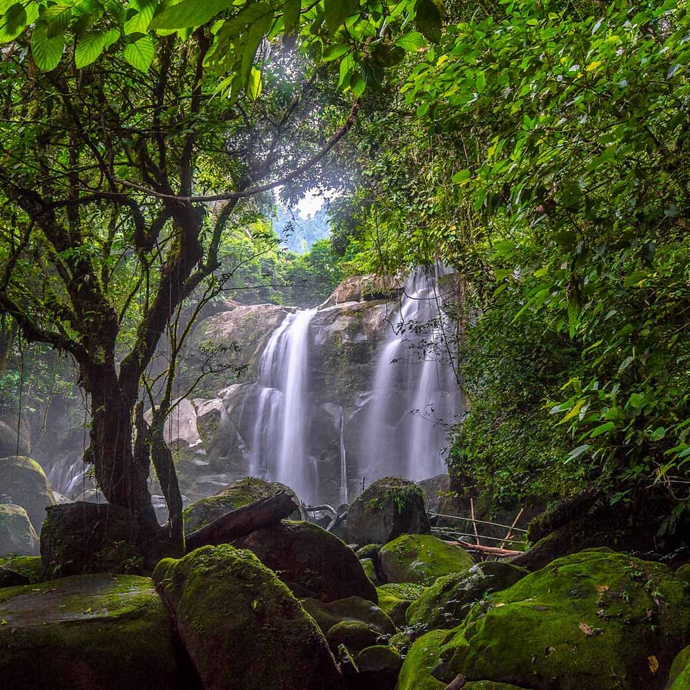 Susung Waterfall — Sarawak, Malaysia, Asia