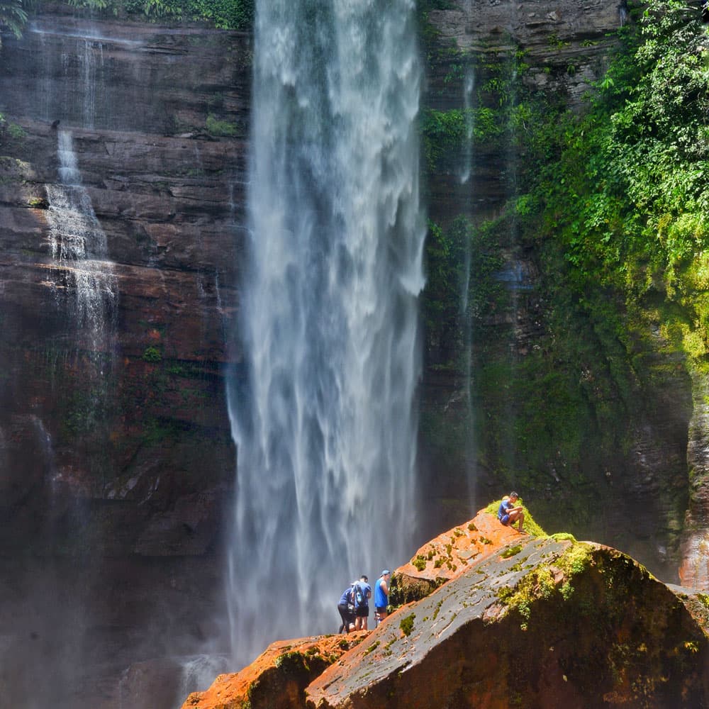 Tekiwit Waterfall — Sarawak, Malaysia, Asia