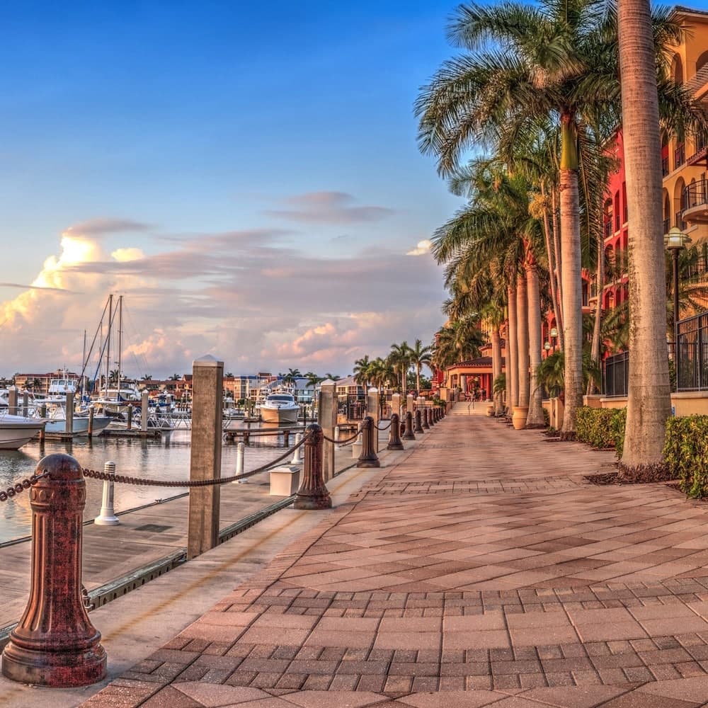 Esplanade Marina — Marco Island, Paradise Coast, Florida, United States, North America