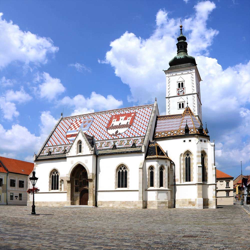 St. Mark's Church, Zagreb — Croatia, Eastern Europe
