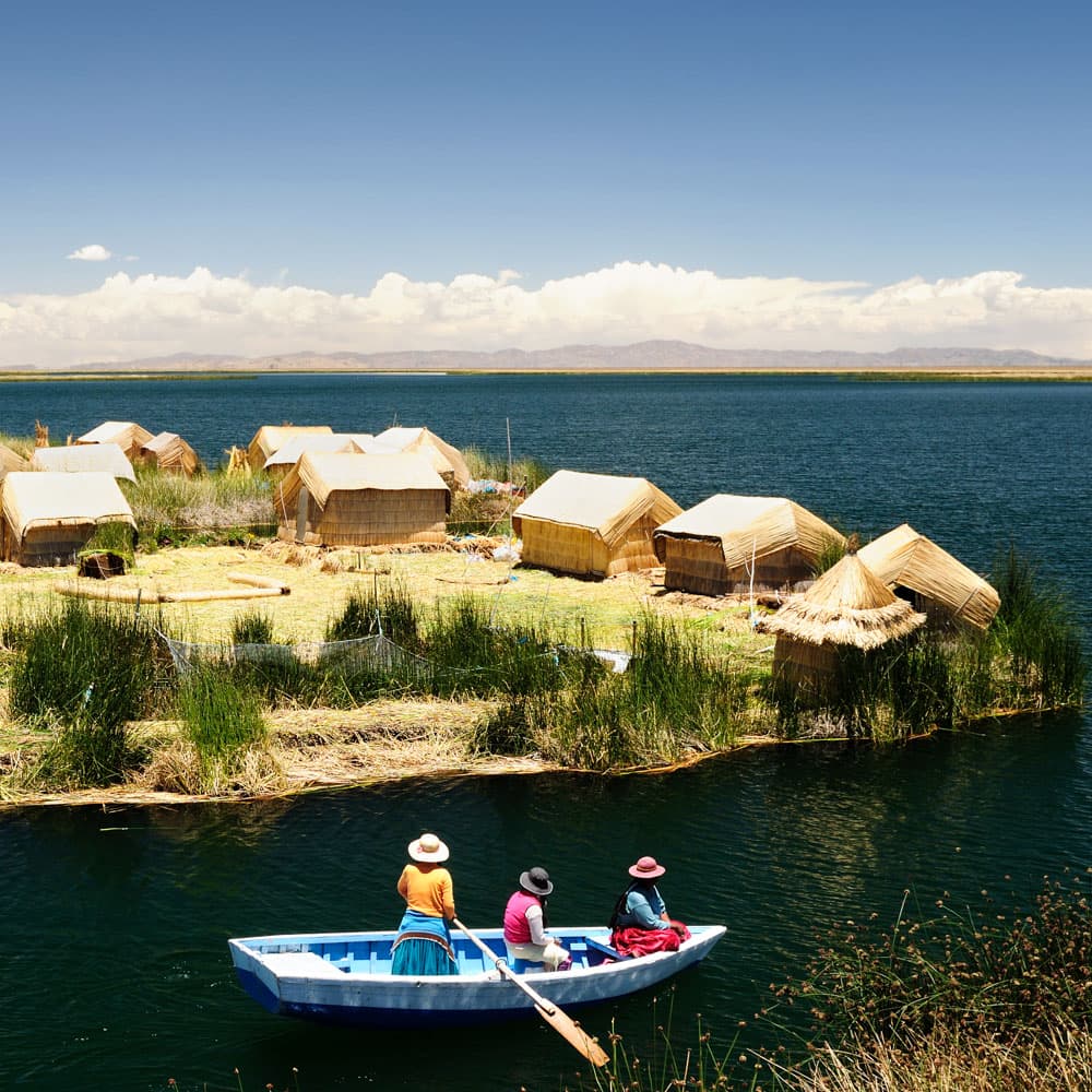 Uros Floating Islands — Peru, South America