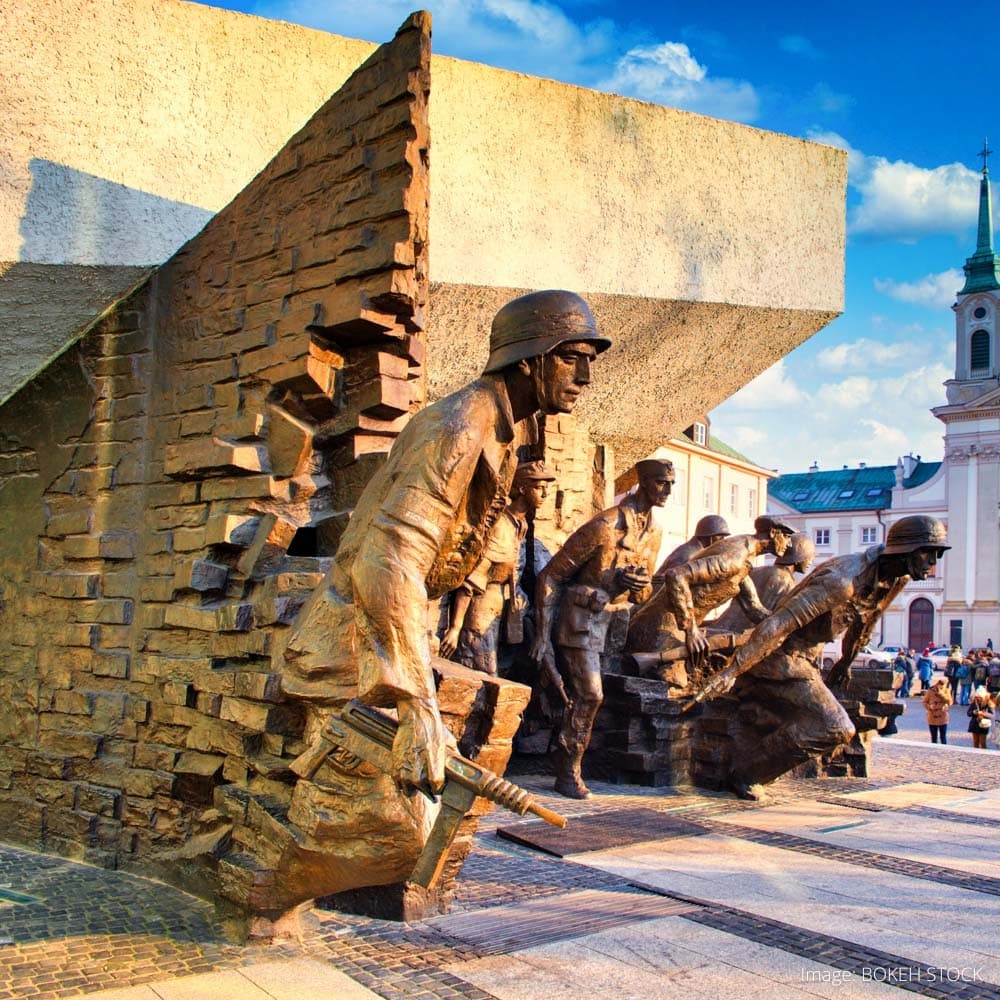 Warsaw Uprising Monument — Warsaw, Poland, Eastern Europe