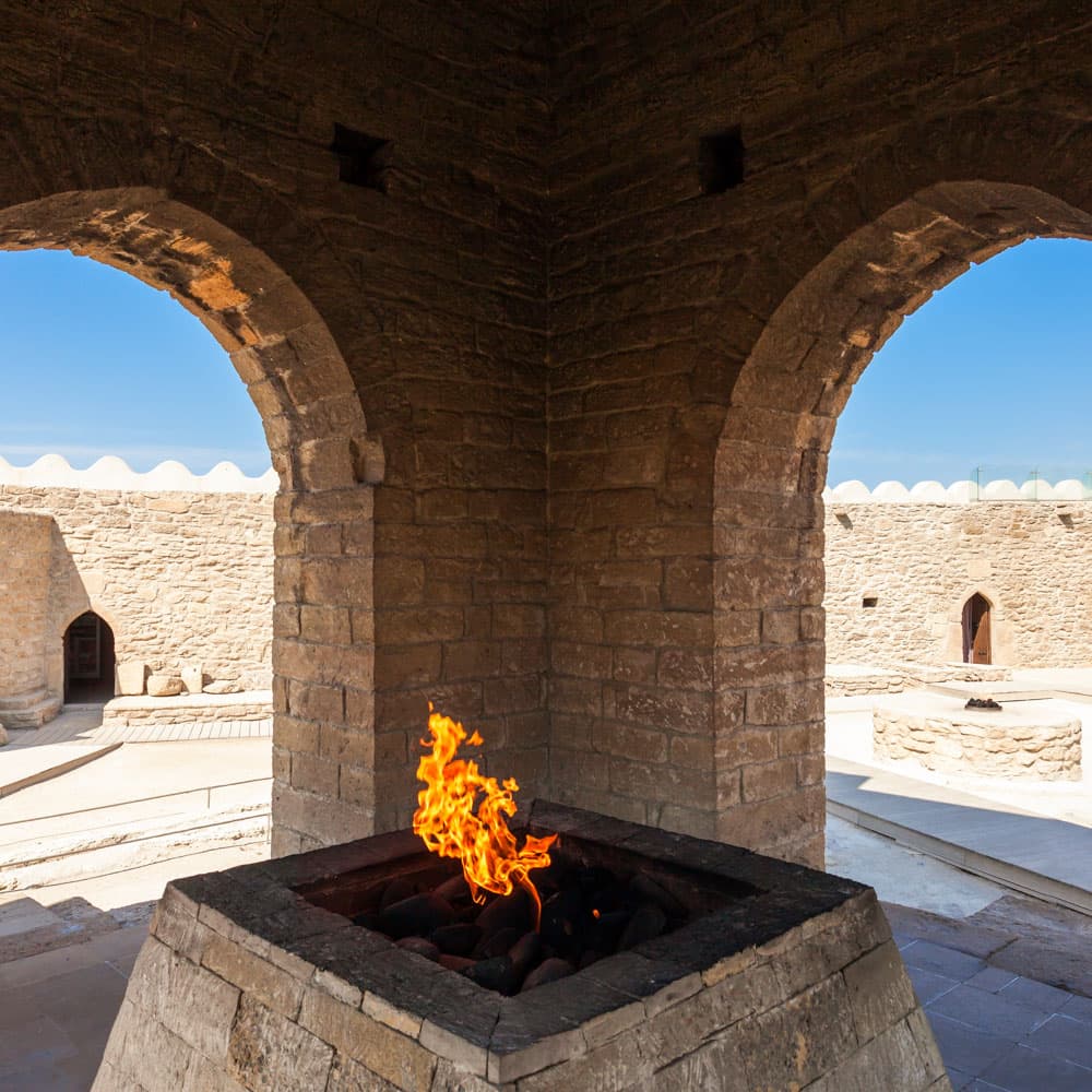 Atashgah Zoroastrianism — Azerbaijan, Eastern Europe