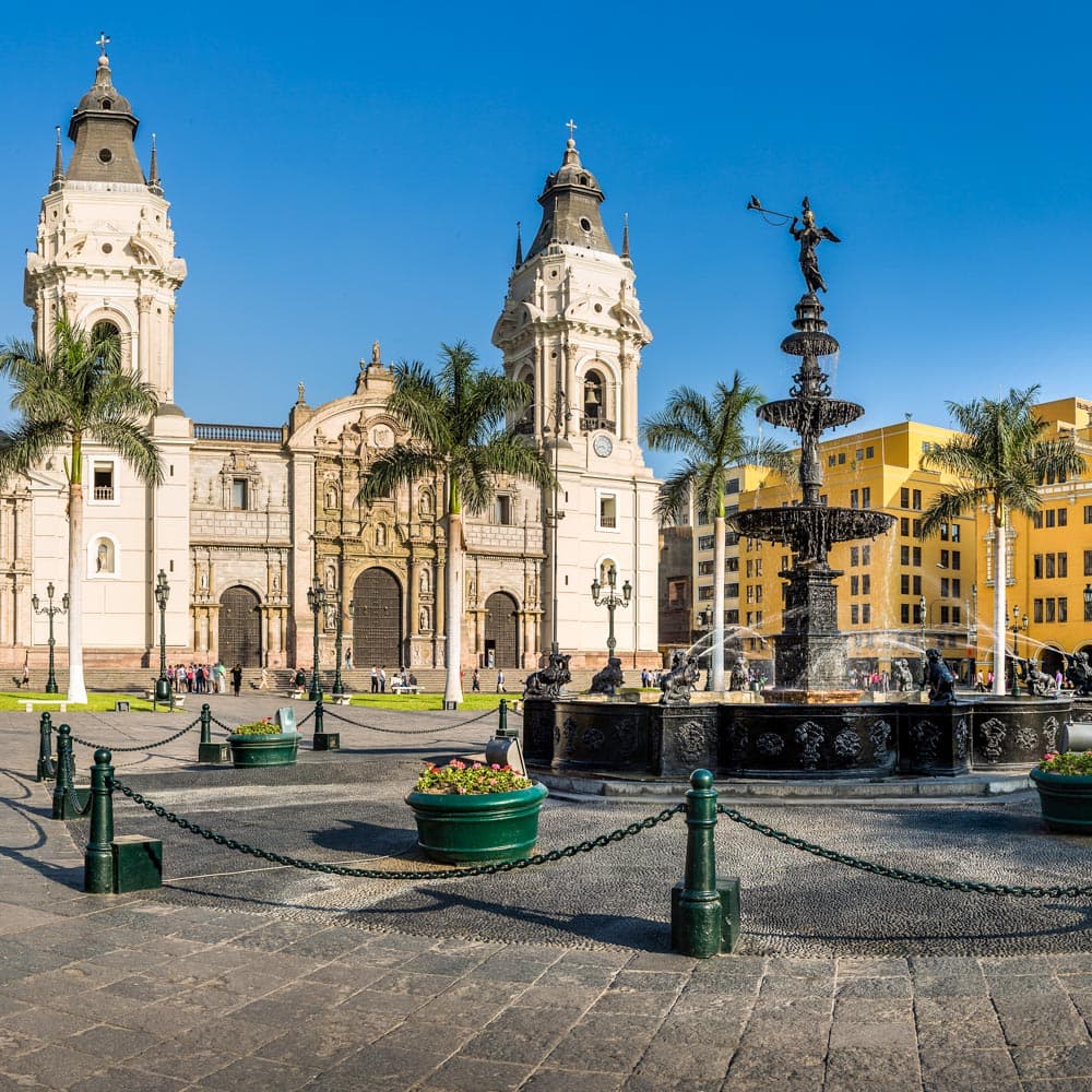 Plaza de Armas, Lima — Peru, South America