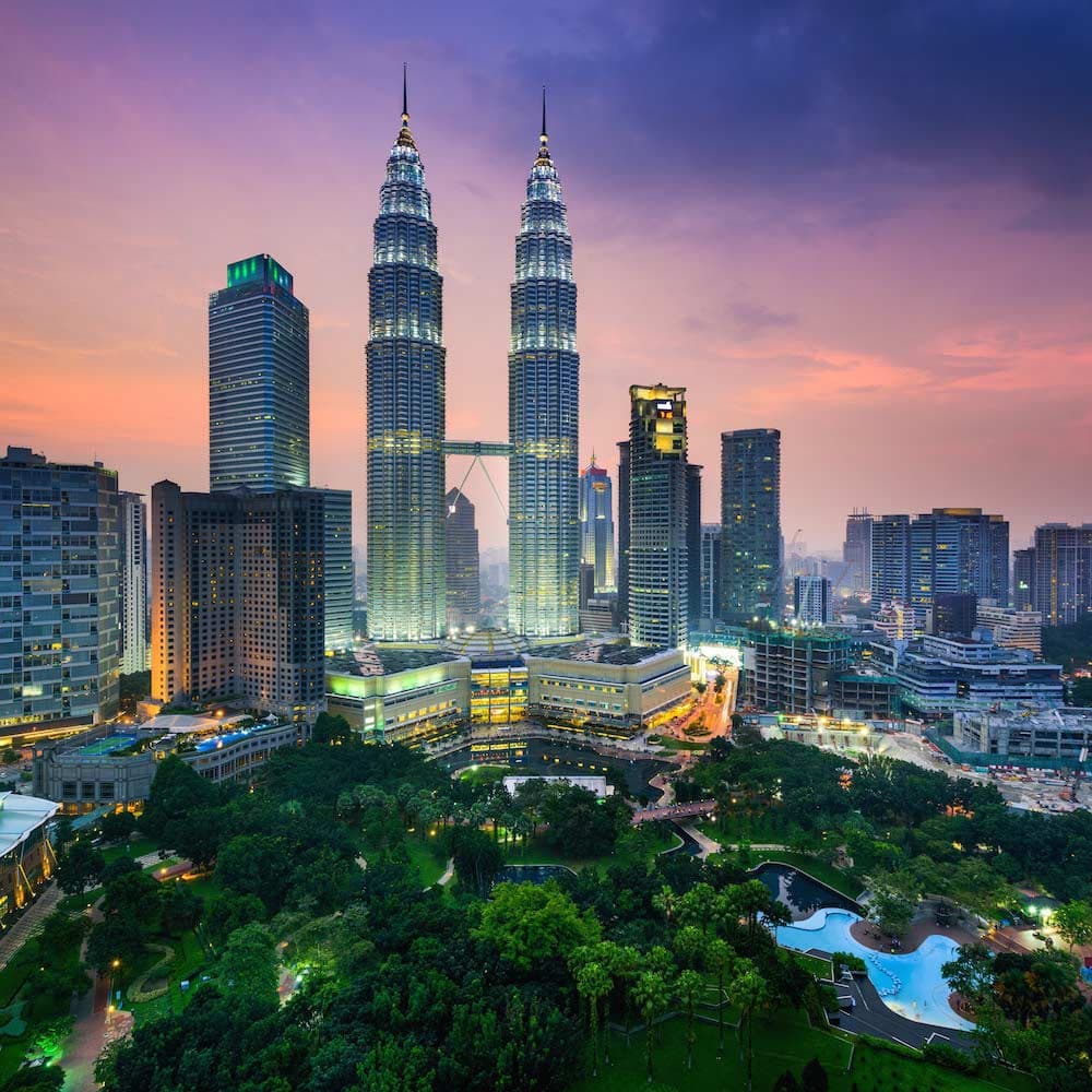 Petronas Towers — Kuala Lumpur, Malaysia, Asia