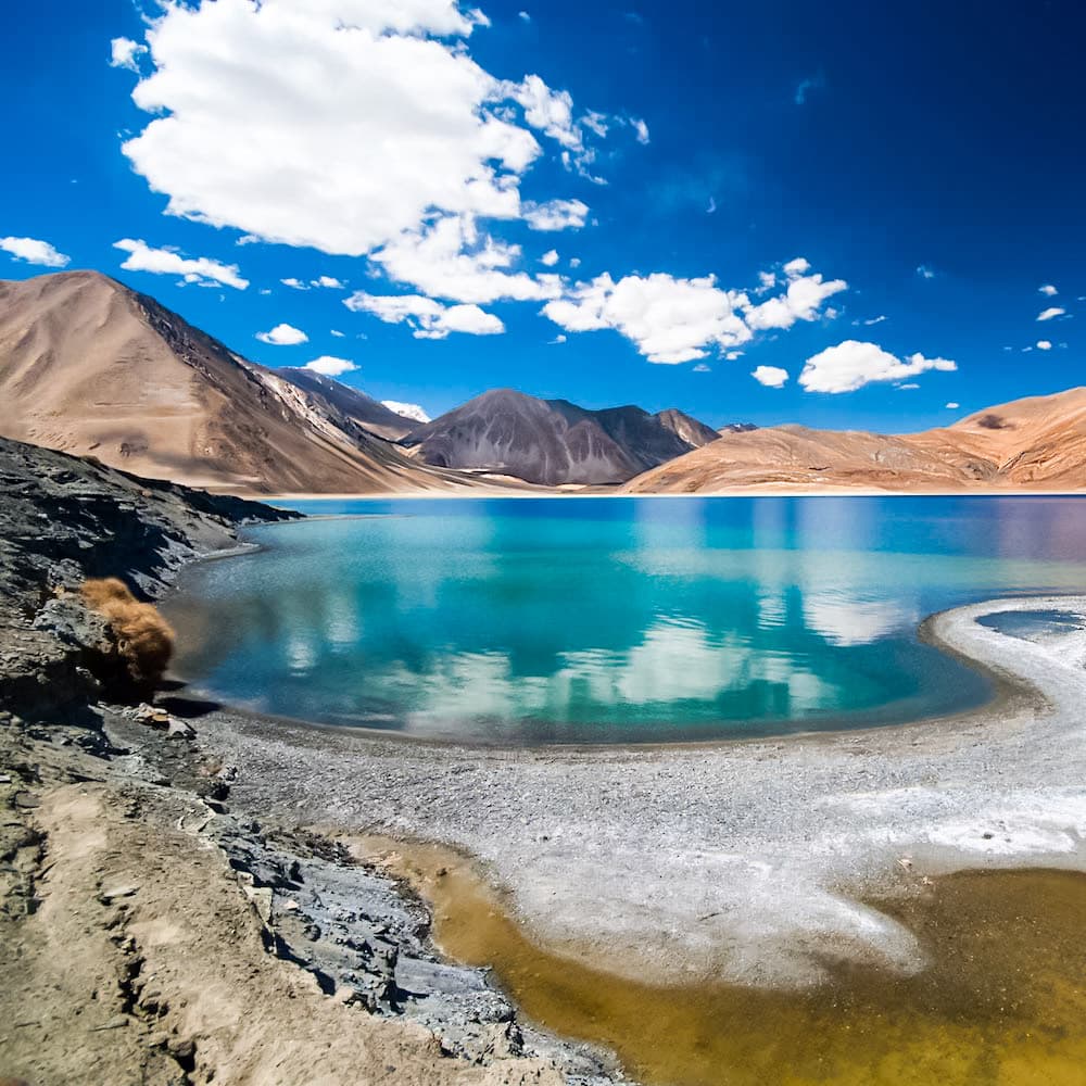 Pangong Tso, Tibet — China, Asia