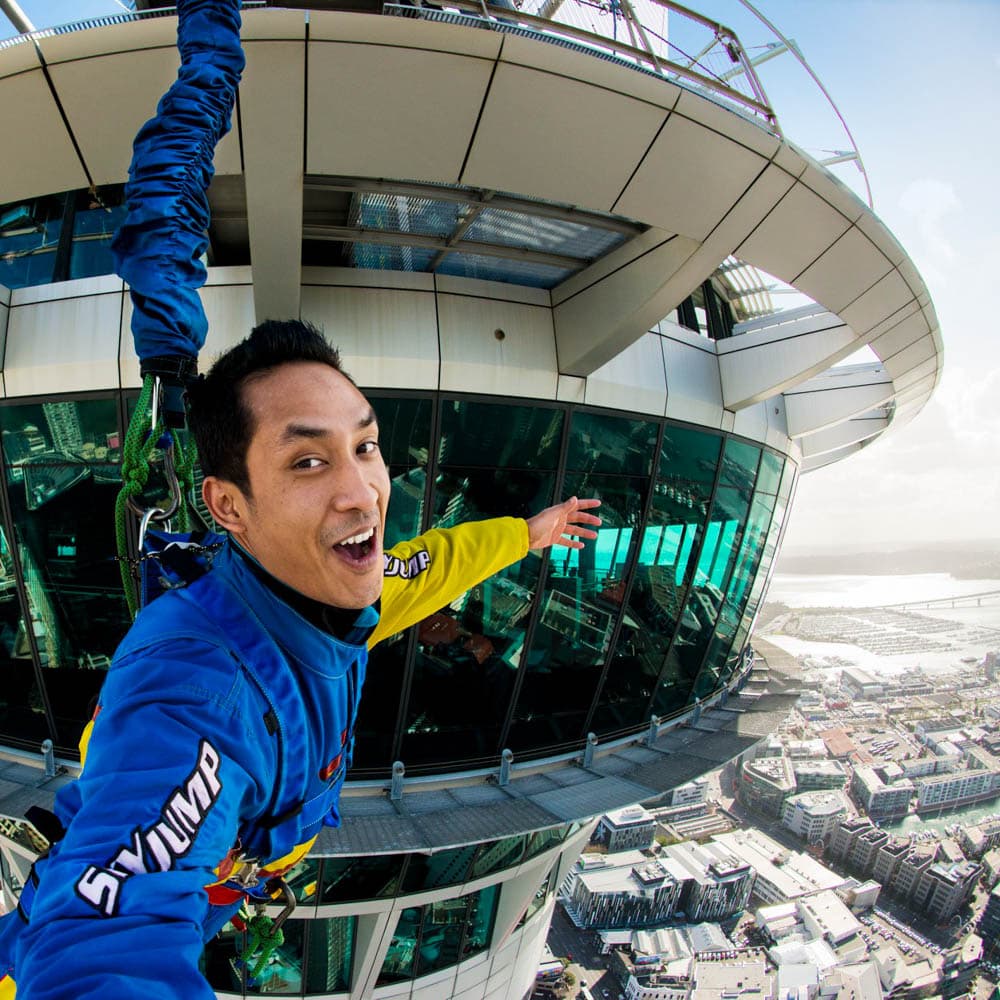 Sky Tower — Auckland, North Island, New Zealand, Oceania
