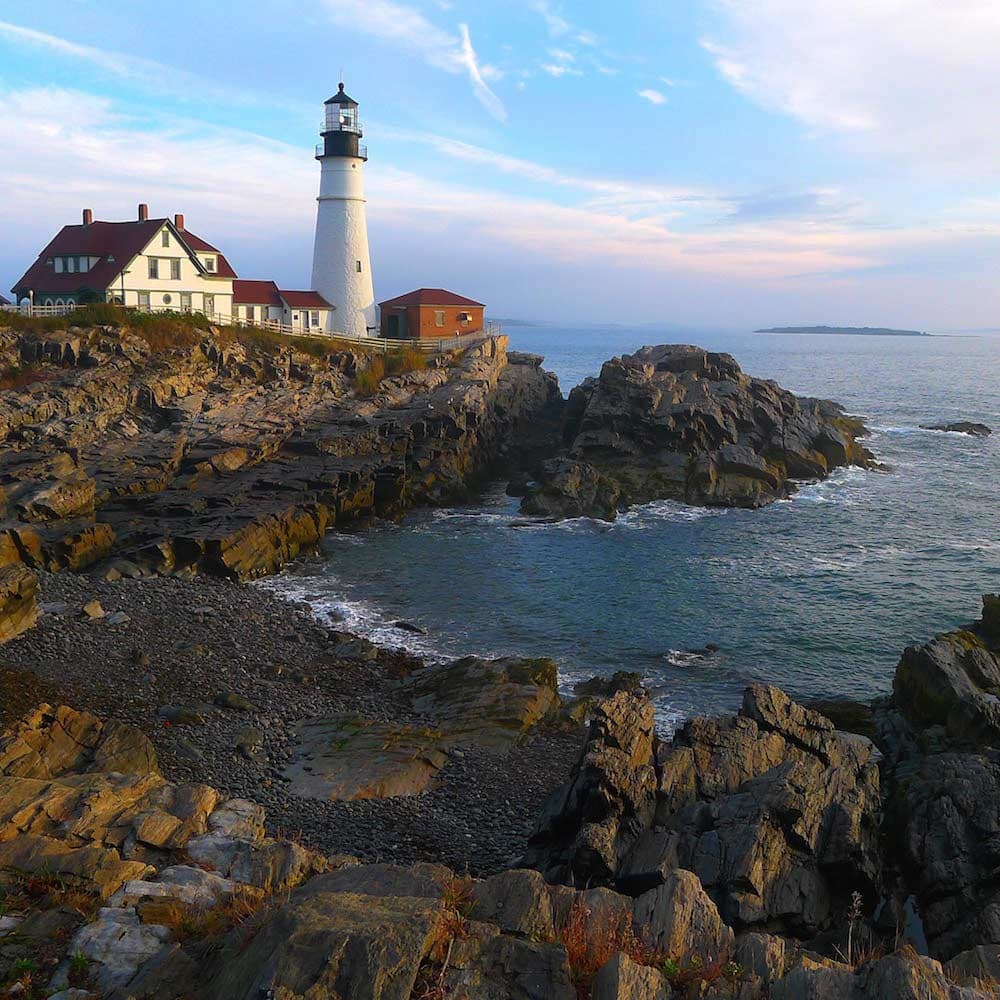 Portland Head Lighthouse, Maine, United States, North America