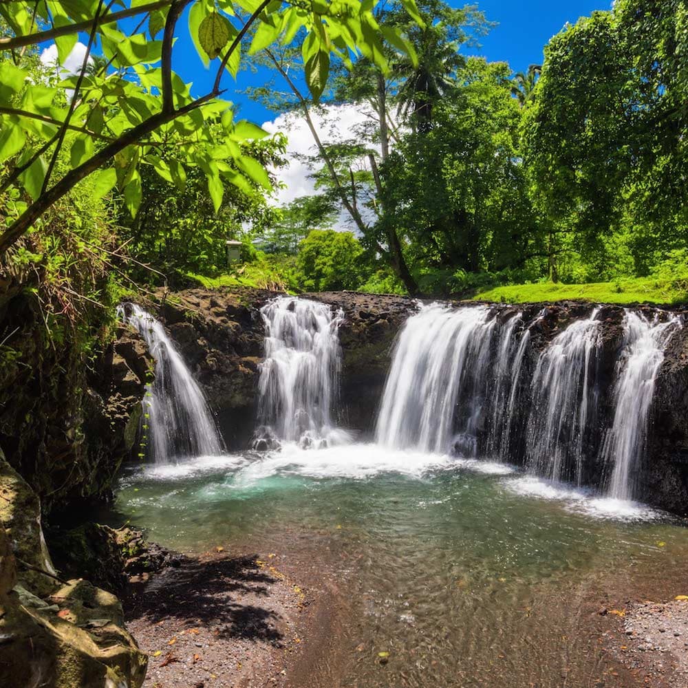 Togitogiga Waterfall — Samoa, Oceania