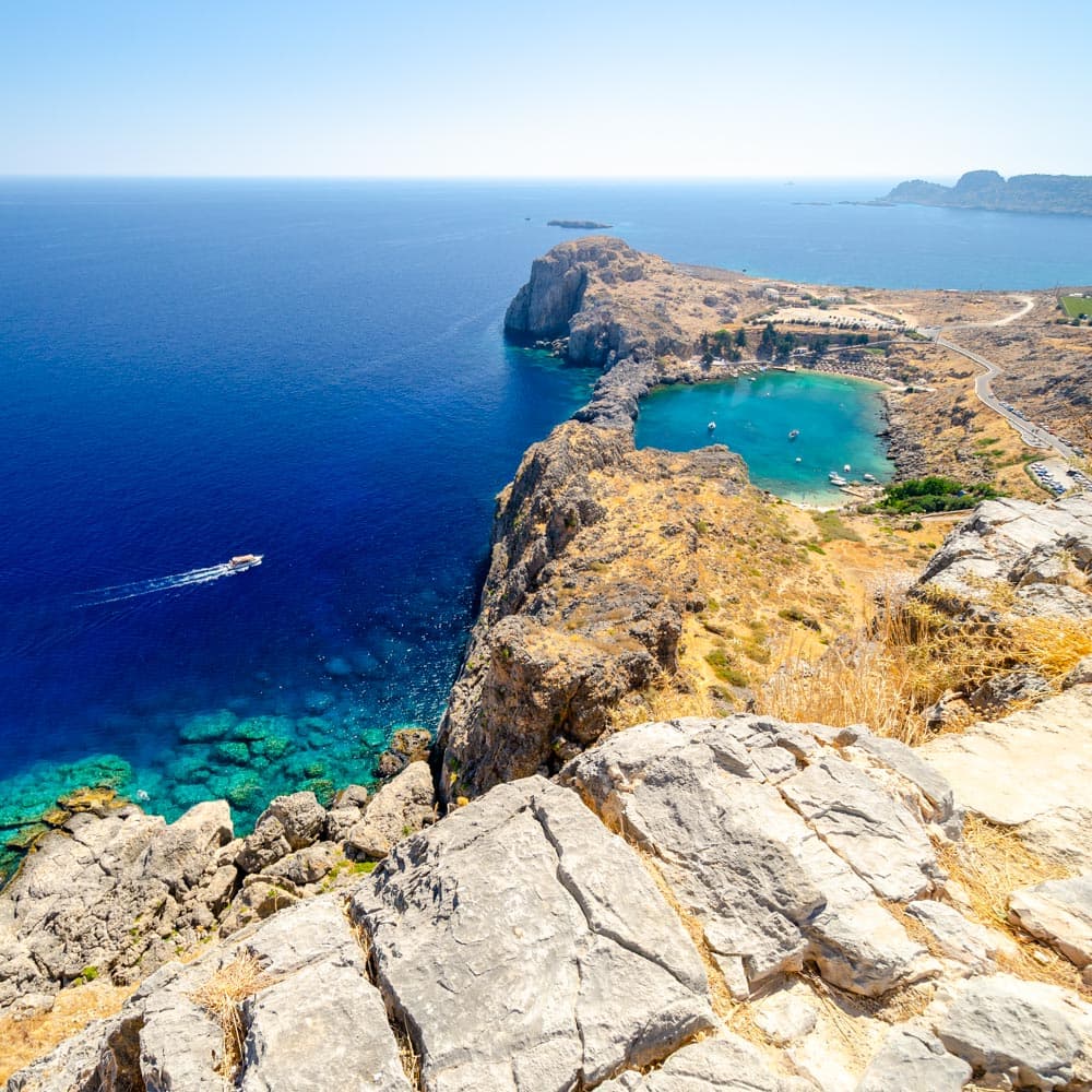 Saint Paul's Bay, Rhodes — Greece, Western Europe