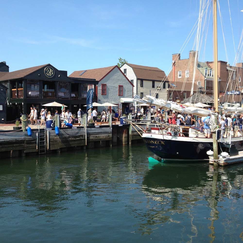 Bowen's Wharf, Newport, Rhode Island, United States, North America