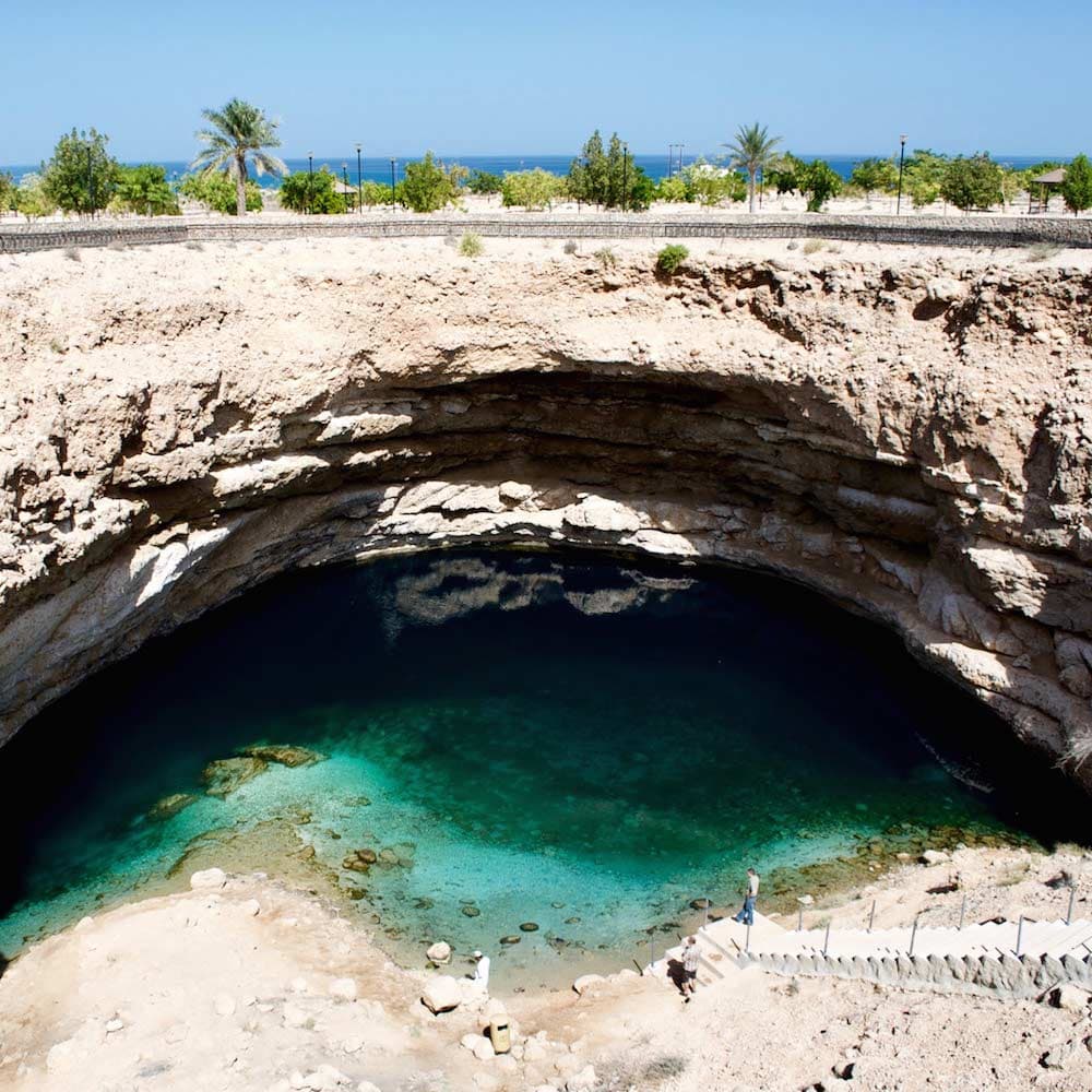 Bimmah Sinkhole — Oman, Middle East