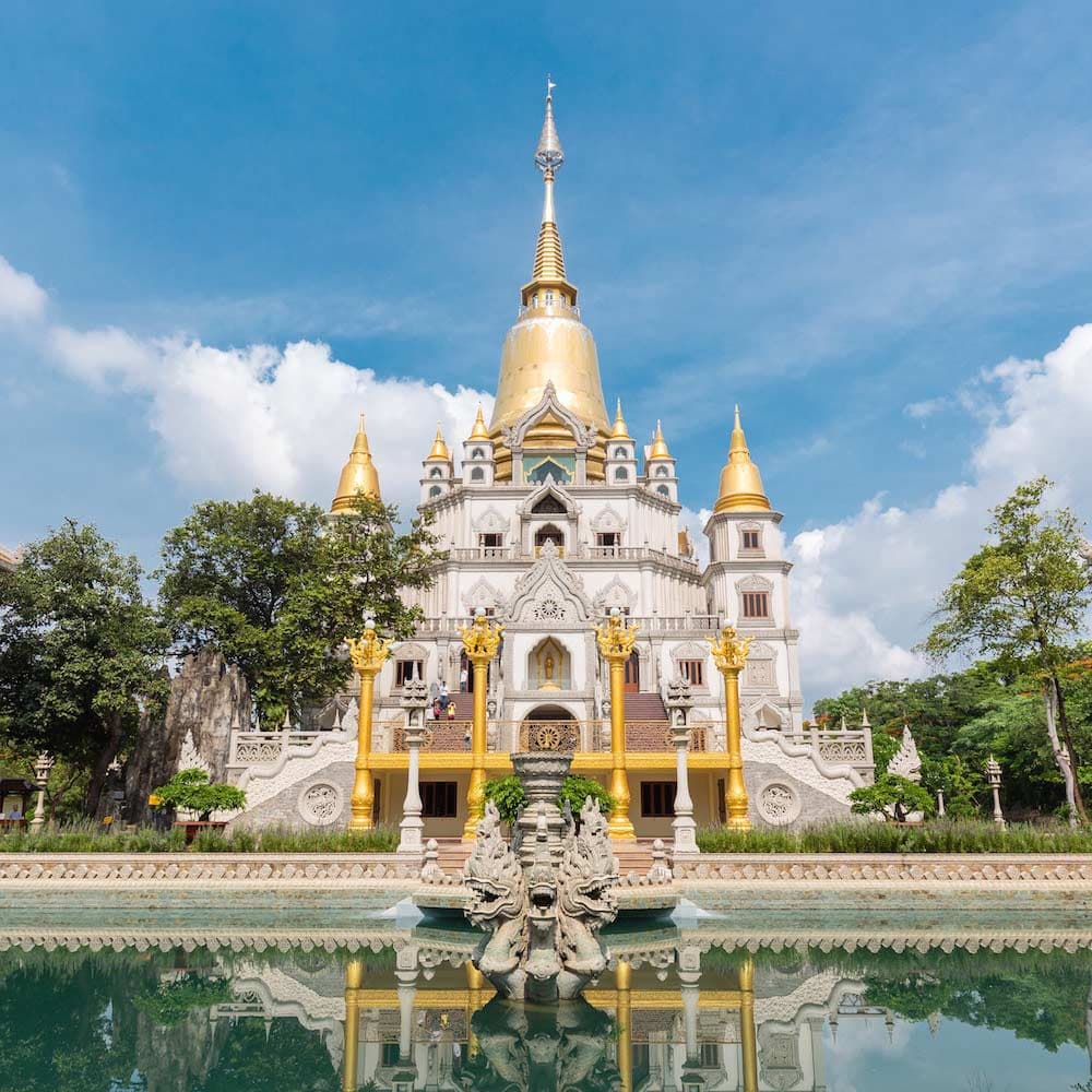 Buu Long Temple, Ho Chi Minh City — Vietnam, Asia