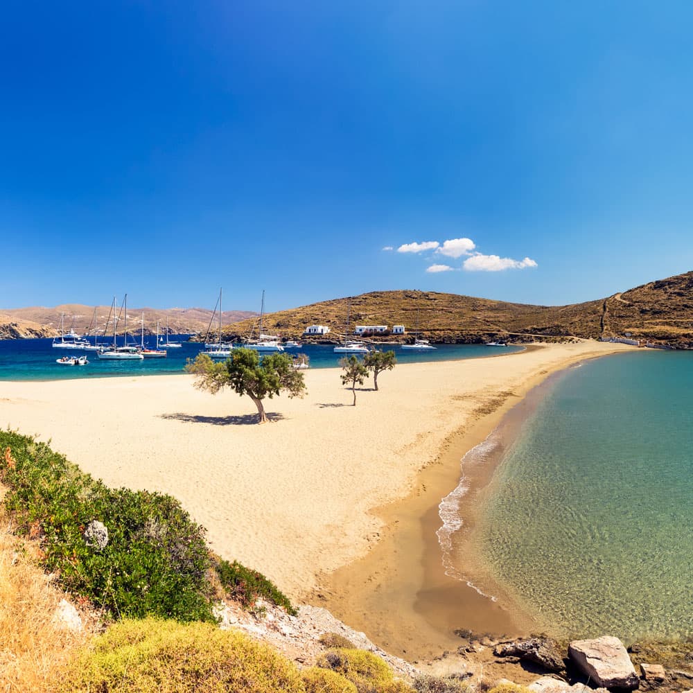 Kolona Beach, Kythnos — Greece, Western Europe