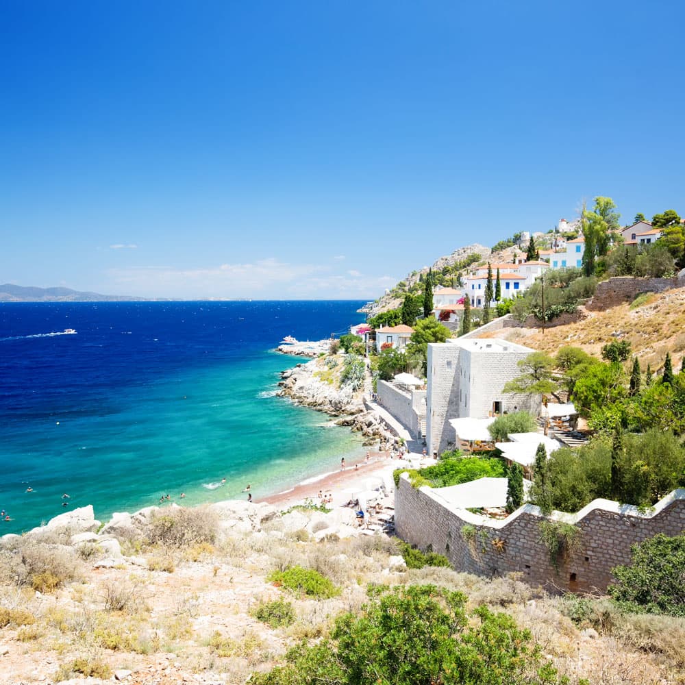 Kamini Beach, Hydra — Greece, Western Europe