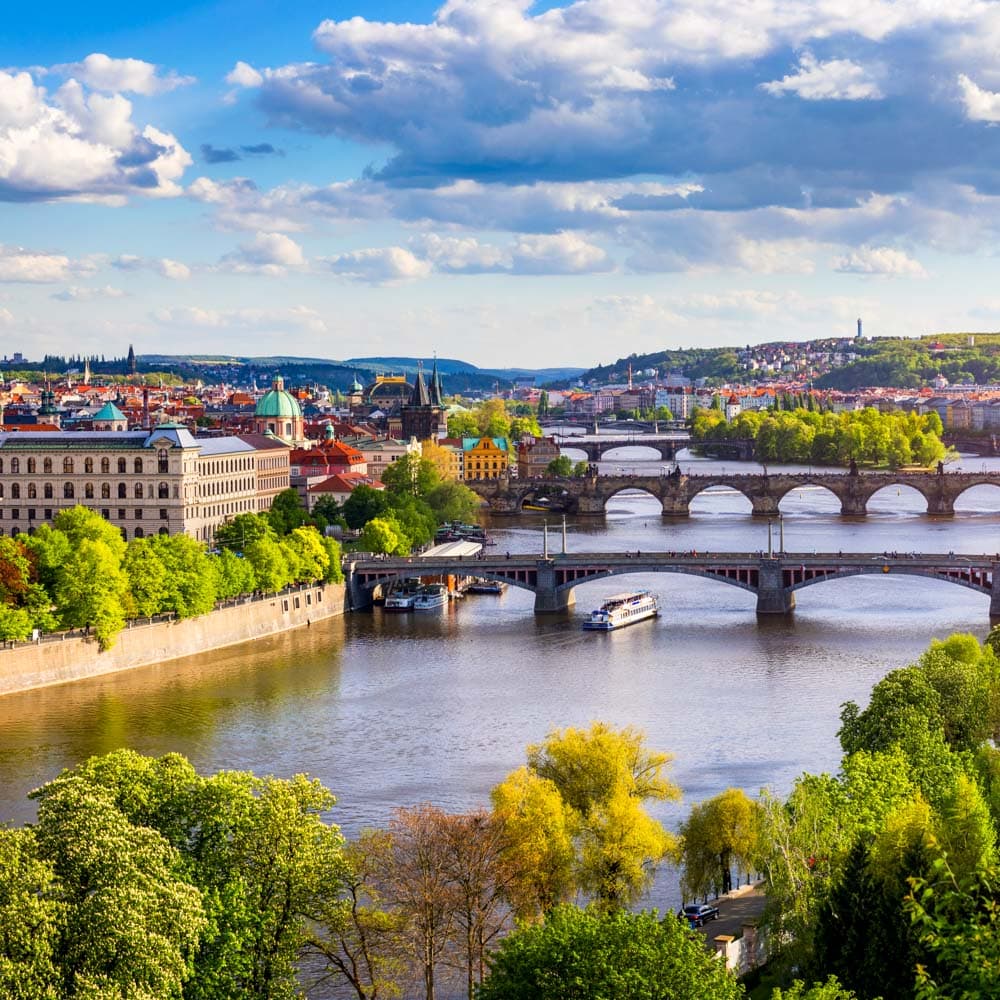 Vltava River — Prague, Czechia, Eastern Europe