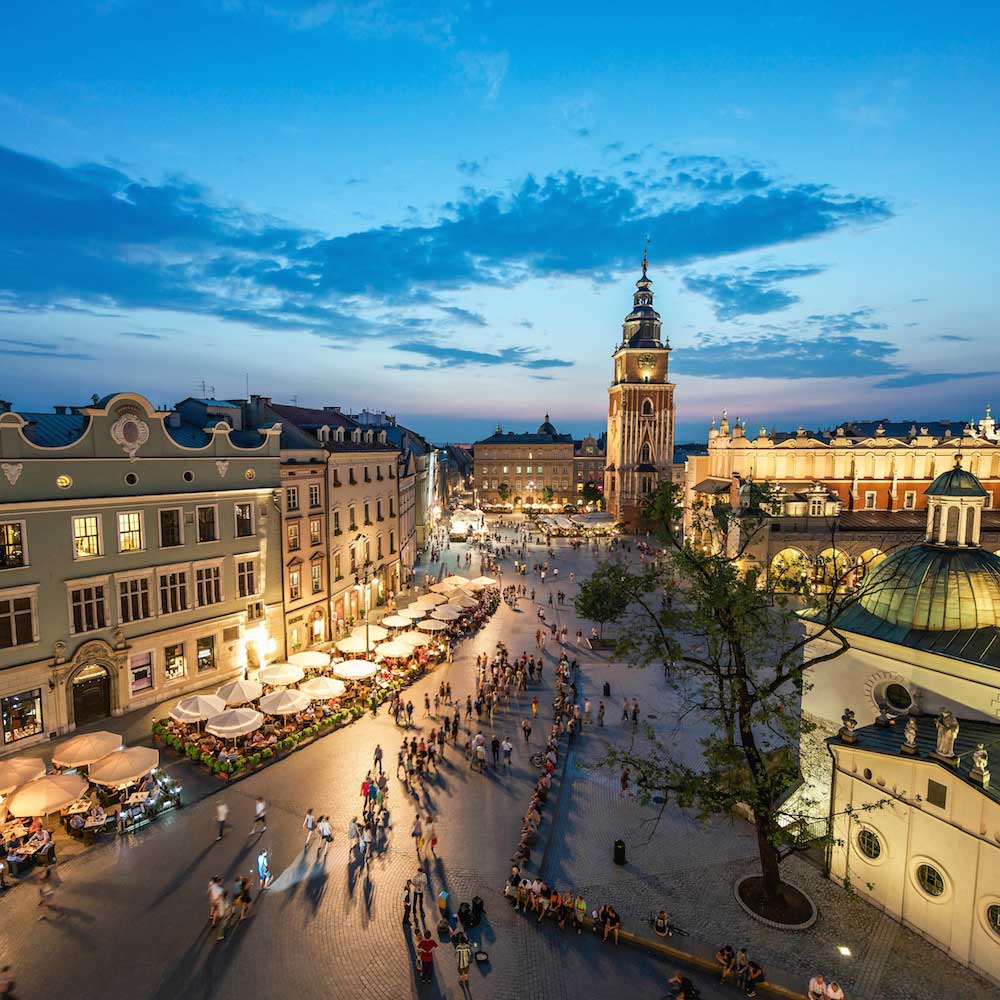 Krakow Main Square — Krakow, Poland, Eastern Europe