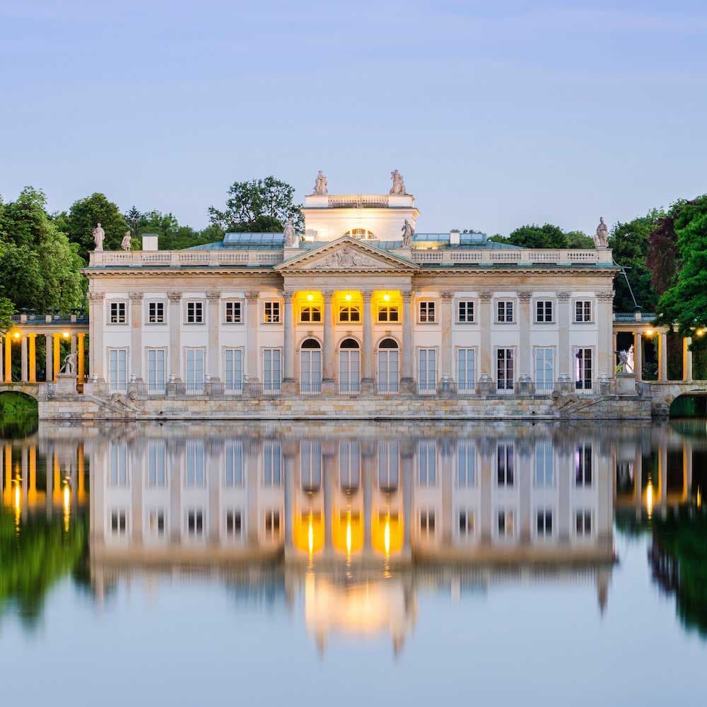 Palace On The Isle — Warsaw, Poland, Eastern Europe