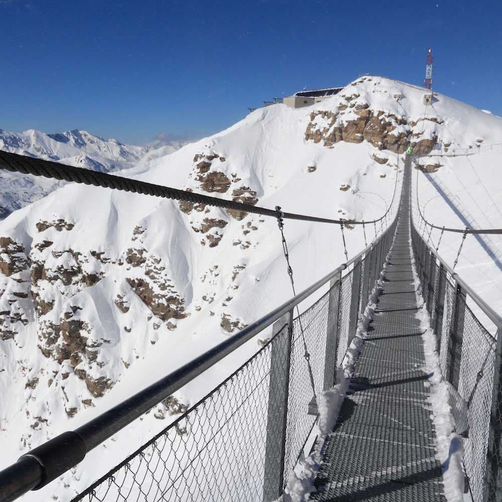 Stubnerkogel Suspension Bridge — Austria, Western Europe