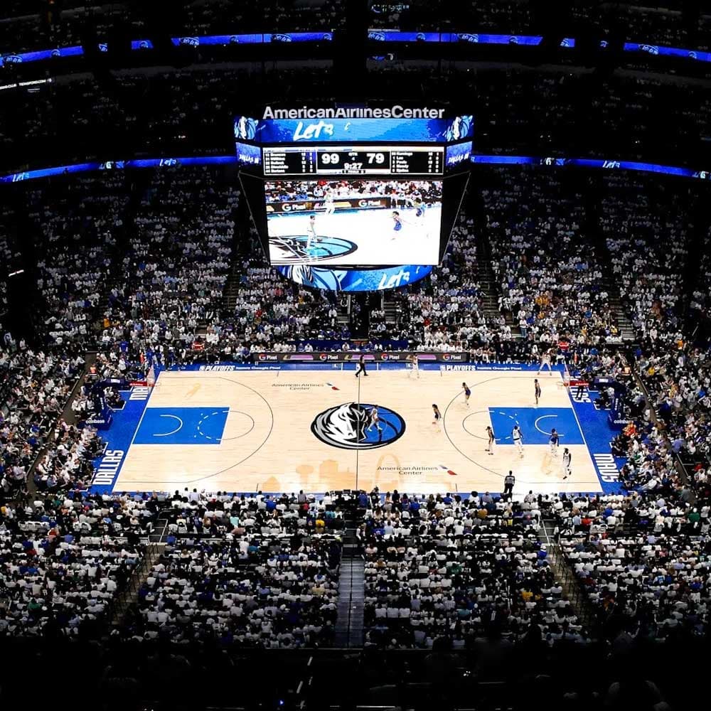 Dallas Mavericks at American Airlines Center — Dallas, Texas, United States, North America