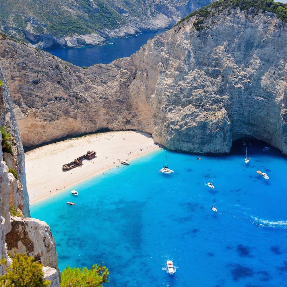 Navagio Beach — Greece, Western Europe