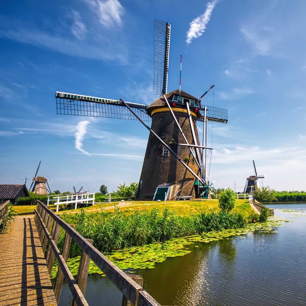 Kinderdijk — Netherlands, Western Europe