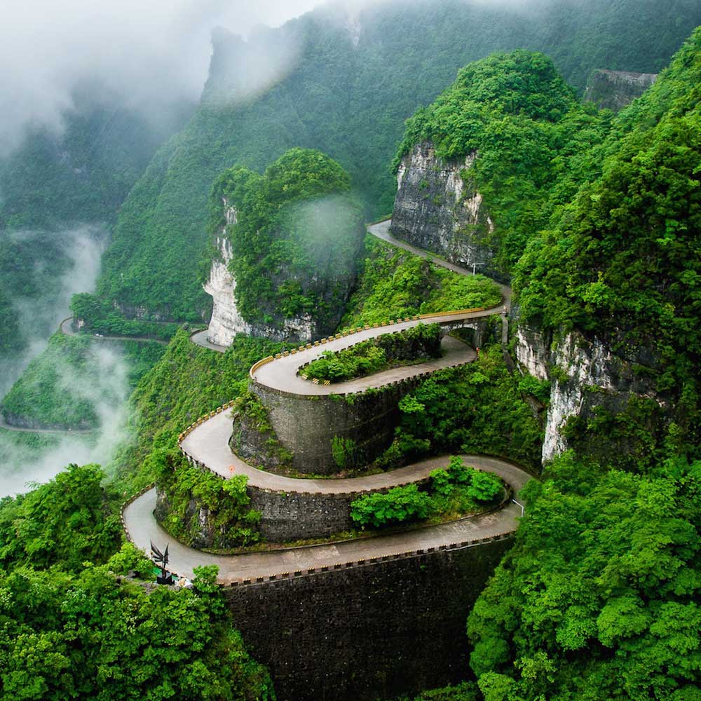 Tianmen Mountain National Park — China, Asia