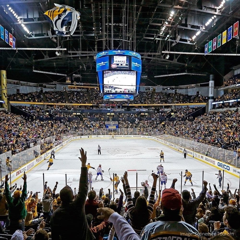 Nashville Predators at Bridgestone Arena — Nashville, Tennessee, United States, North America