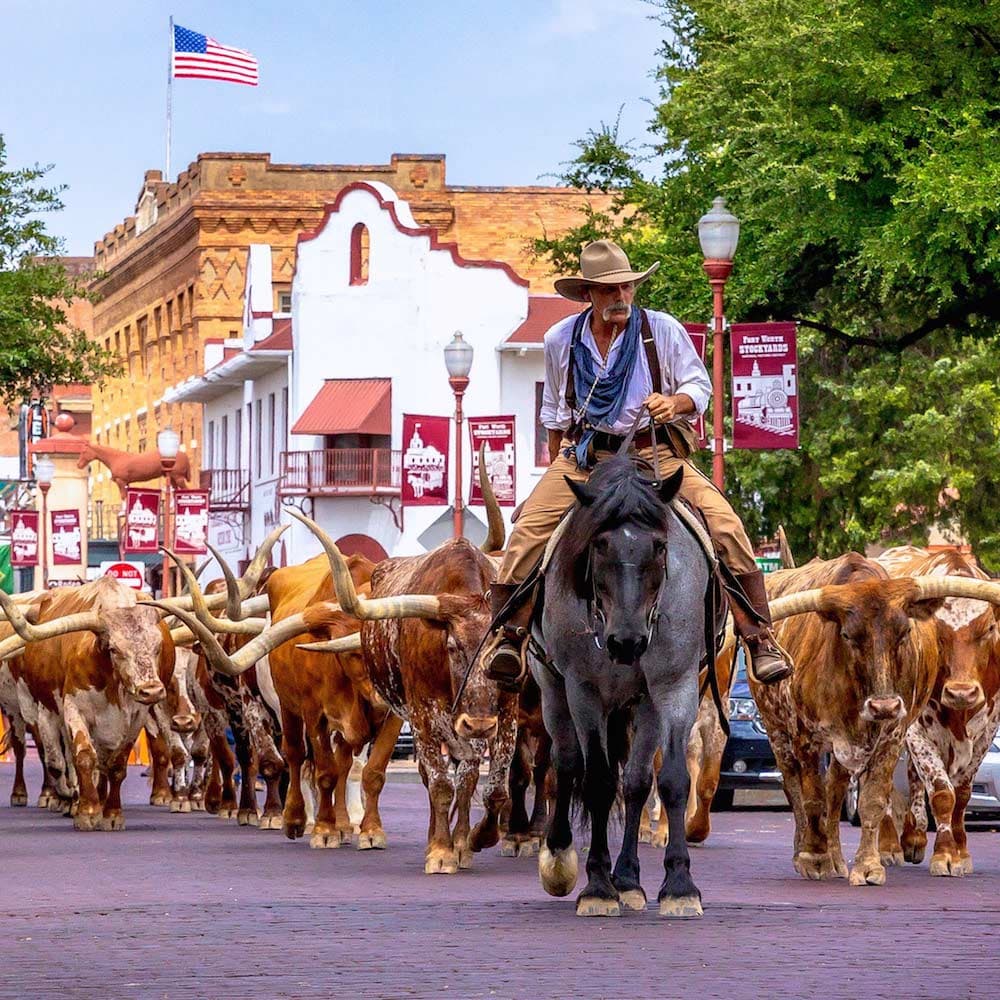 Fort Worth Stockyards — Dallas, Texas, United States, North America