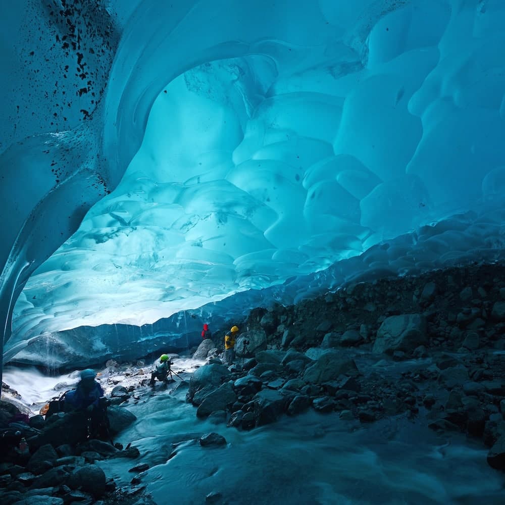 Mendenhall Ice Caves — Alaska, United States, North America