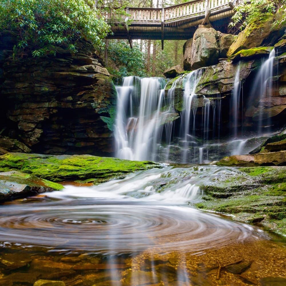 Elakala Falls — West Virginia, United States, North America