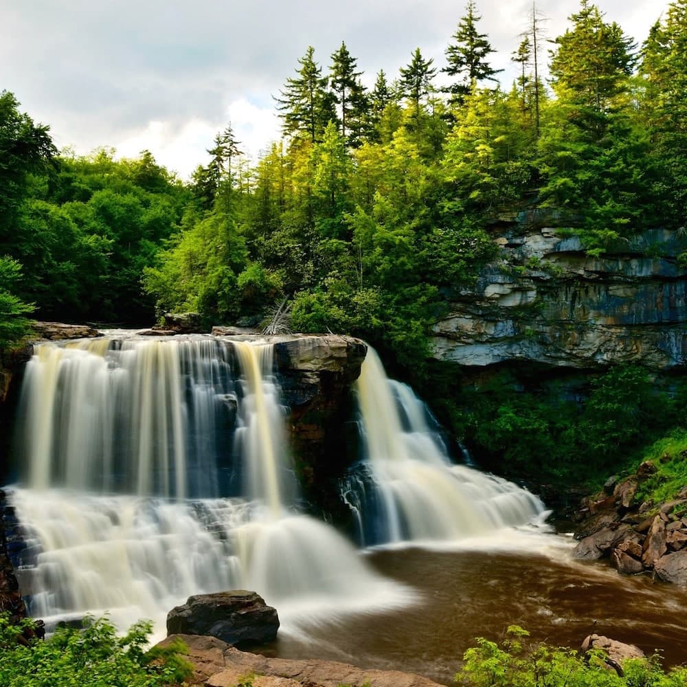 Blackwater Falls — West Virginia, United States, North America