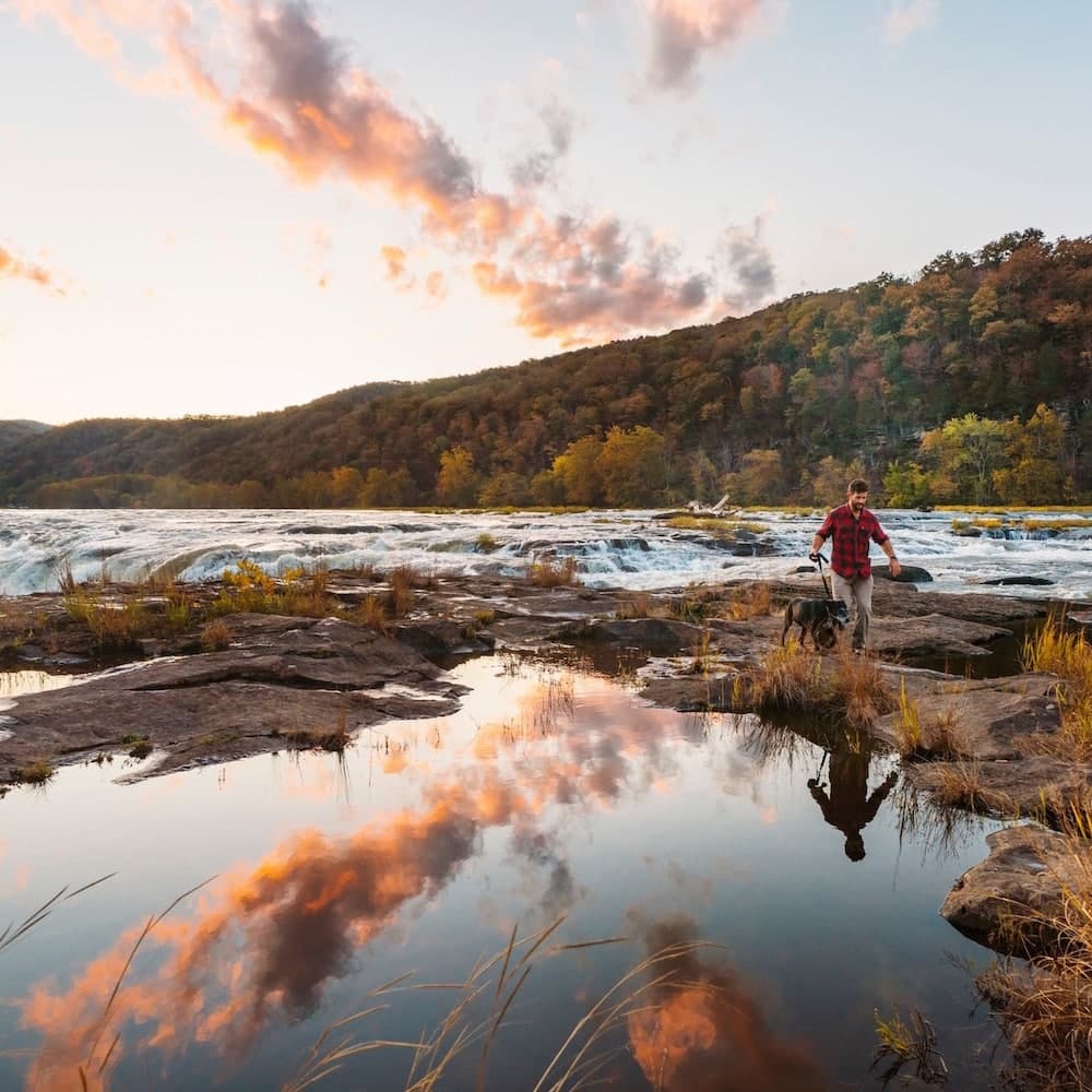 Sandstone Falls — West Virginia, United States, North America