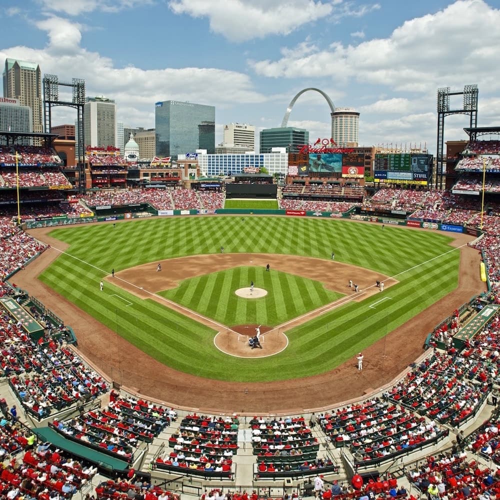 St. Louis Cardinals at Busch Stadium — St. Louis, Missouri, United States, North America