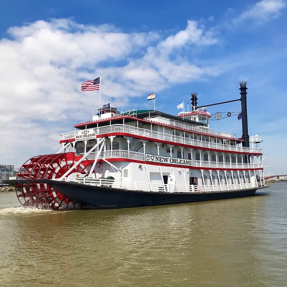 Riverboat City of New Orleans Jazz Cruise — New Orleans, Louisiana, United States, North America