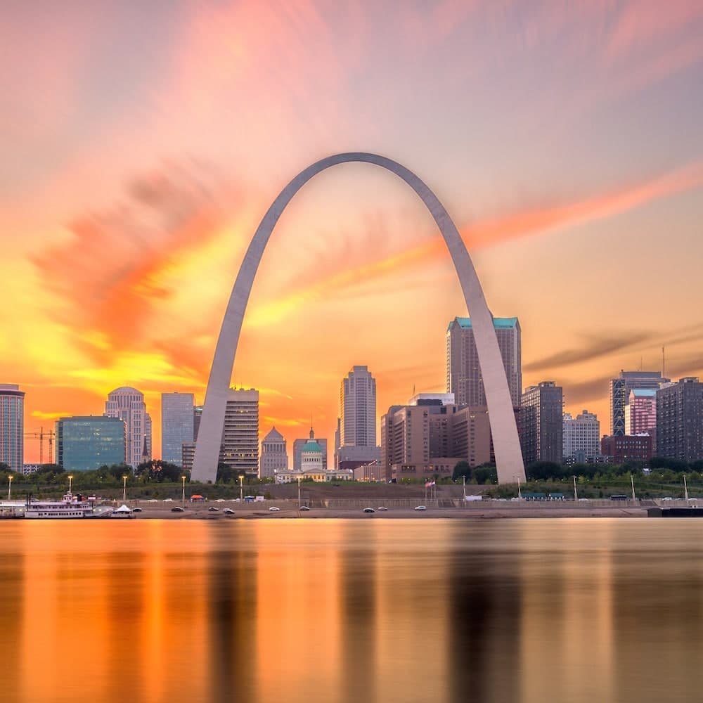 Gateway Arch — St. Louis, Missouri, United States, North America