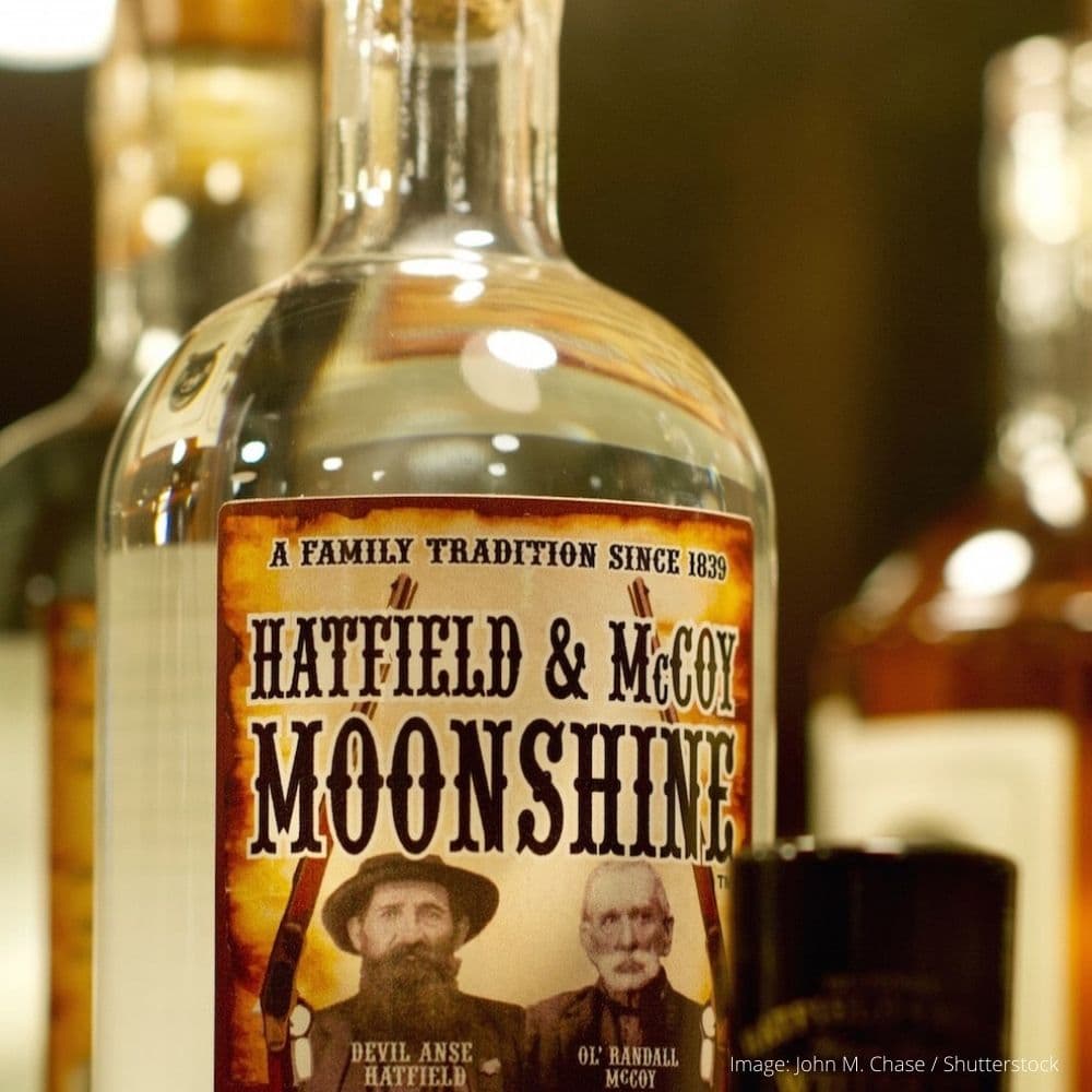Hatfield & McCoy Moonshine — West Virginia, United States, North America