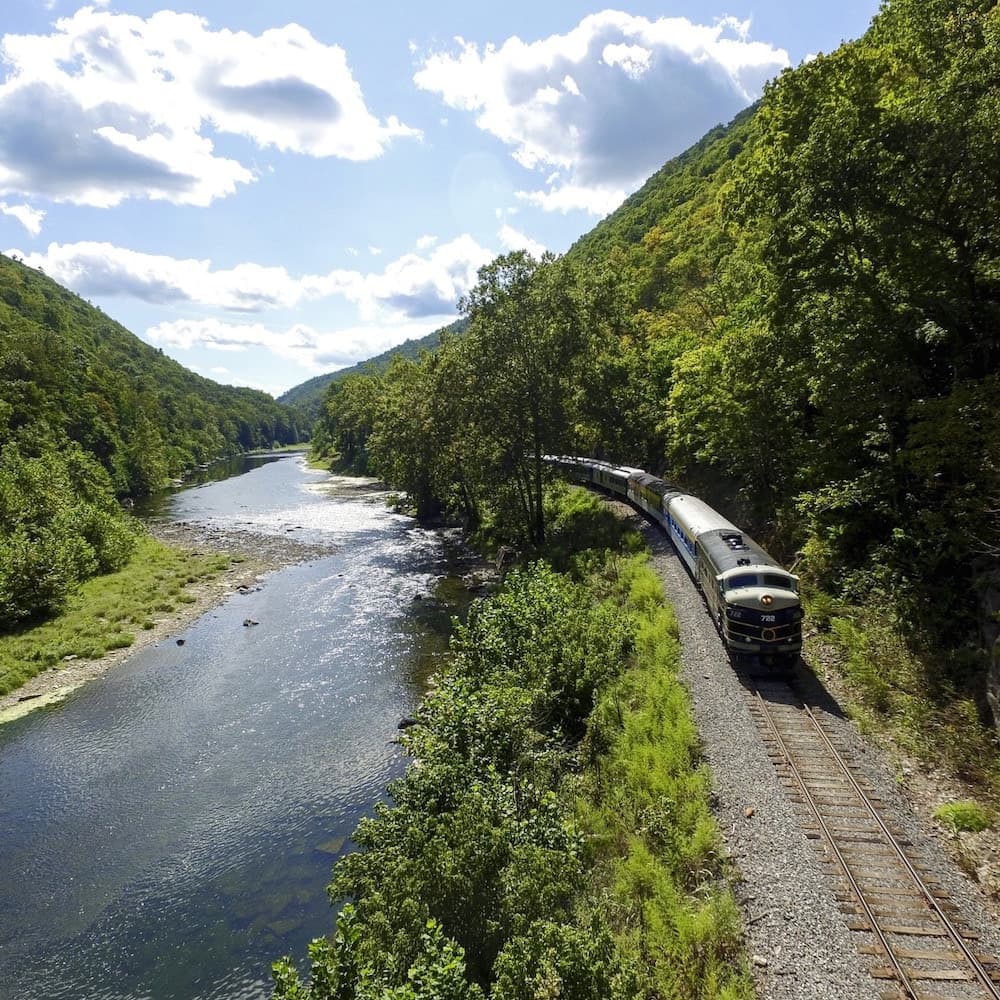 Potomac Eagle Scenic Railroad — West Virginia, United States, North America