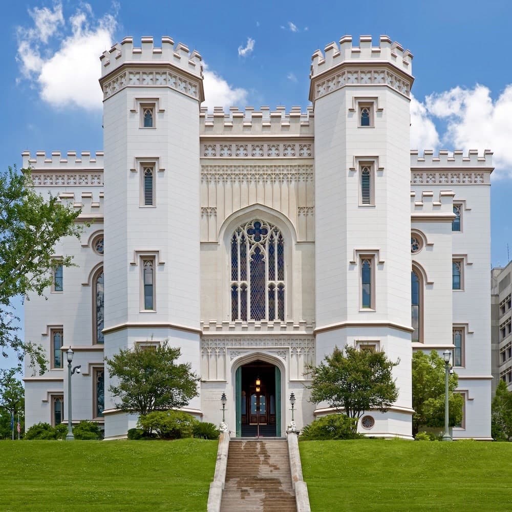 Old State Capitol — Louisiana, United States, North America